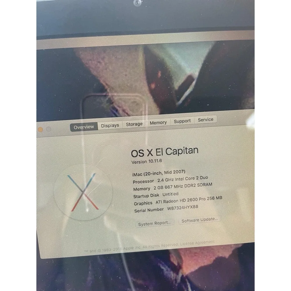 Apple iMac 20